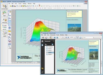 NI's data management tool offers VBScript API for automation