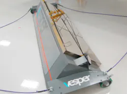 Measurement system verifies spec of space sunshield Measurement system verifies spec of space sunshield