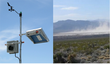 Vision-based system monitors the environment