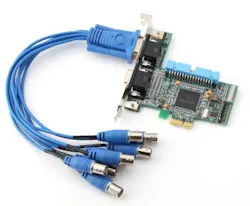 PCIe frame grabber from Sensoray captures eight channels of video and audio simultaneously PCIe frame grabber from Sensoray captures eight channels of video and audio simultaneously