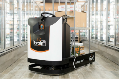 Brain Corp Autodelivery Robot