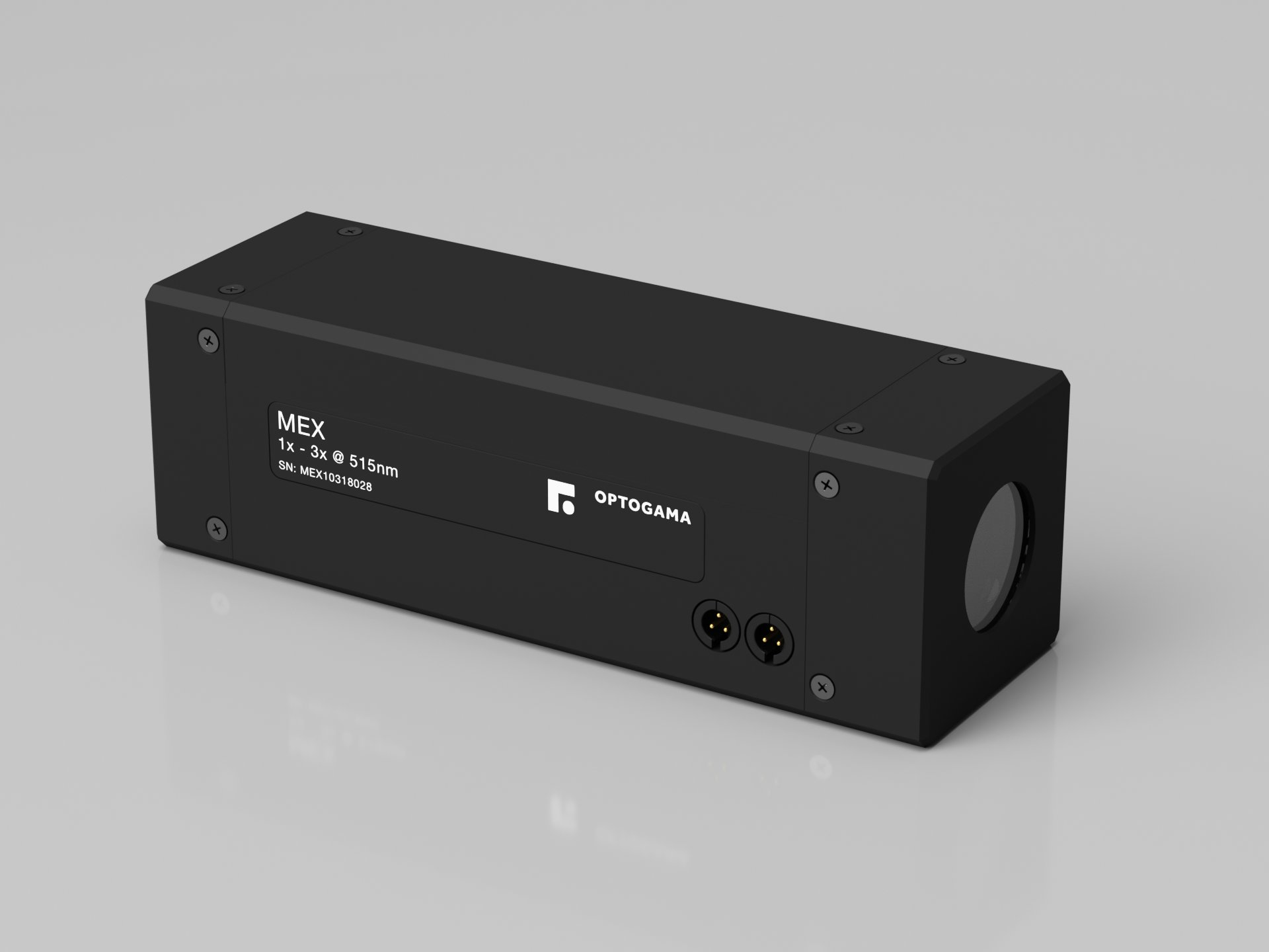 Motorized laser beam expanders and reducers (MEX)