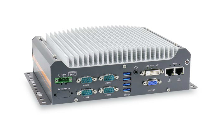 Nuvo 7501 Intel 9th 8th Compact Fanless Pc