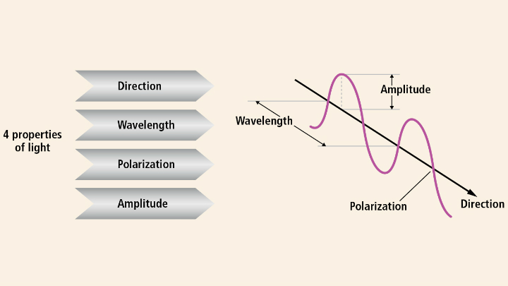 Figure 1: Computational imaging takes advantage of properties of light which can be varied in different frames of an image capture sequence.