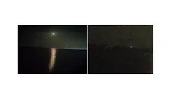 Figure 1: This image shows a poorly lit scene (left), and a zoomed-in region showing the effect of Gaussian noise (right). Figure 1: This image shows a poorly lit scene (left), and a zoomed-in region showing the effect of Gaussian noise (right).