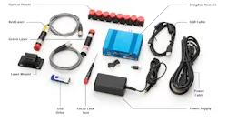 Figure 4: Coherent offers a kit that allows end users to quickly evaluate 3D machine vision applications using structured light. Figure 4: Coherent offers a kit that allows end users to quickly evaluate 3D machine vision applications using structured light.