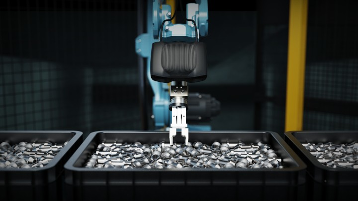 Figure 15. The Zivid Two industrial color 3D camera. (Photo courtesy of Zivid.)