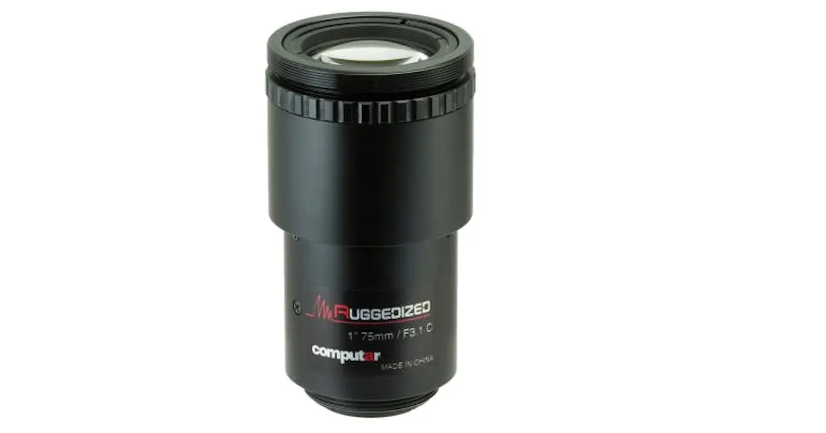 Computar Launches New Ruggedized Lens Series | Vision Systems Design