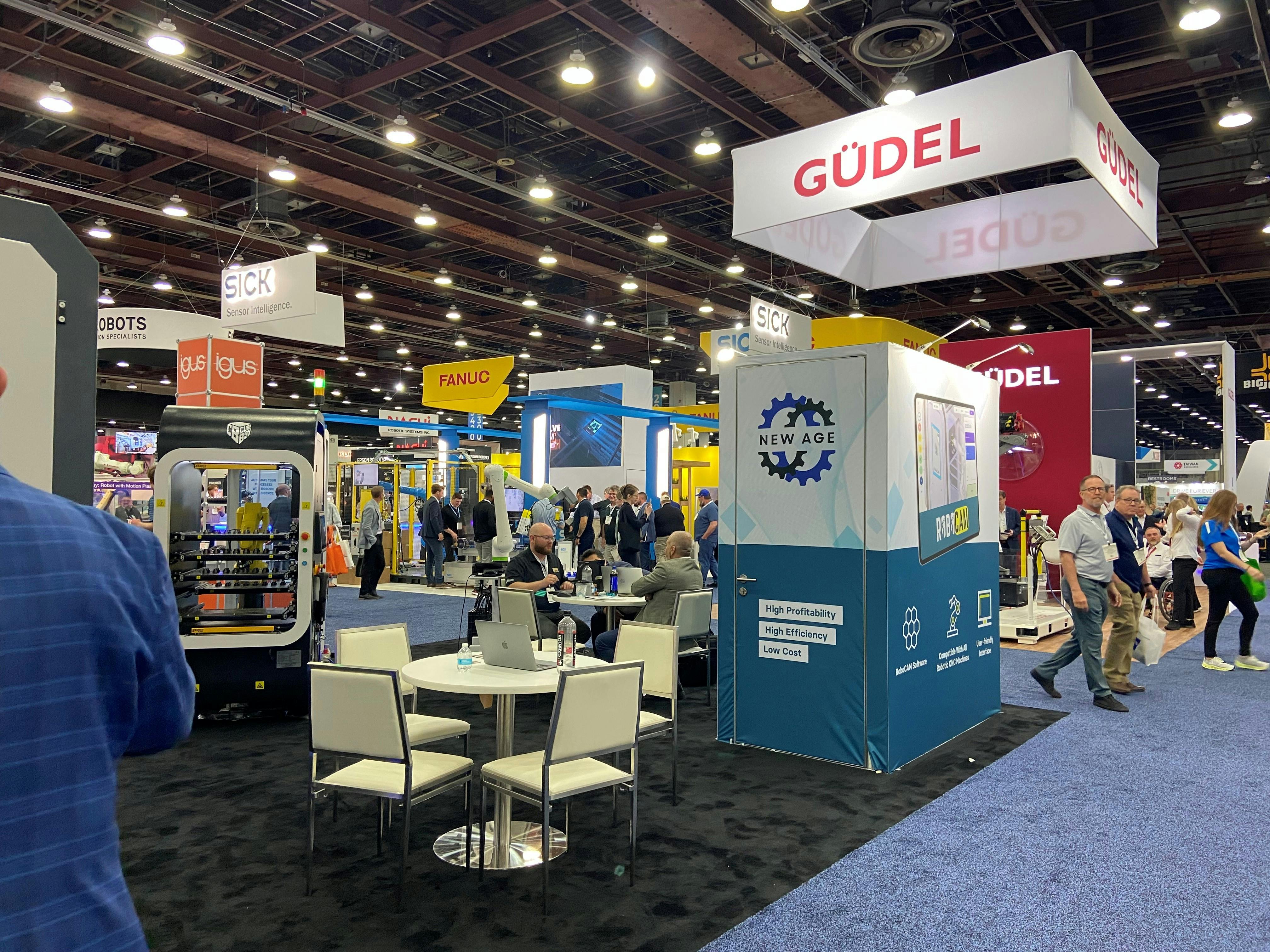 Figure 1: Automate 2025 was held from May 12-15 in Detroit, MI. It featured more than 875 exhibitors, 340,000-plus square feet of exhibit space on two floors, and more than 40,000 registrants.
