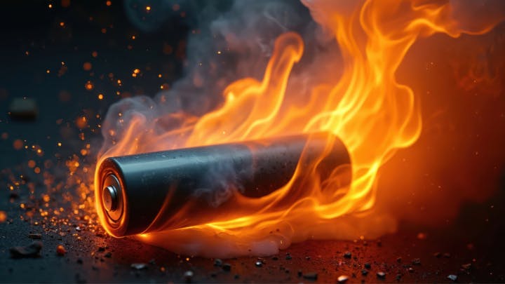 Lion Vision has developed a an automated system that detects batteries, especially lithium-ion batteries, in a recycling stream. Lithium ion batteries can be particularly dangerous fire hazards if they are crushed or cut.