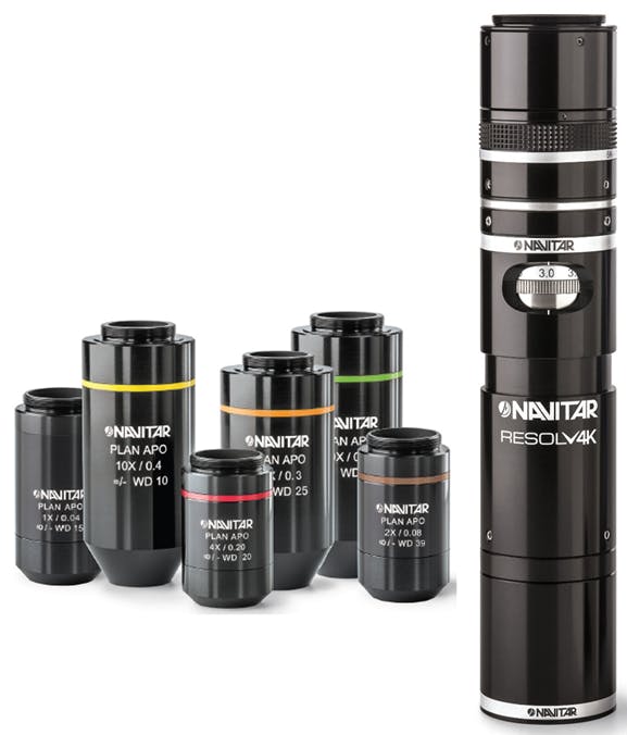 The Resolv4K Lens Supports High Magnification with the Resolving Power to Take Advantage of High-Resolution Sensors