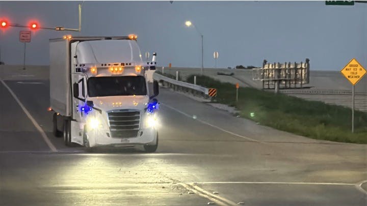 Bot Auto successfully conducted a 40 mile round trip of a driverless truck at Level 4 autonomy. The run was conducted at sunset to allow the truck to perform in daylight and night time conditions.