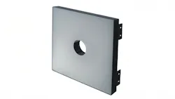 Figure 6: Example of a flat dome light. Figure 6: Example of a flat dome light.