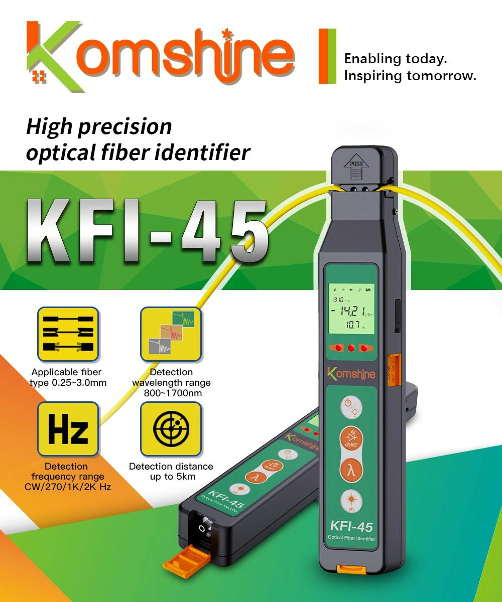 Multifunctional KFI-45 High Precision Optical Fiber Identifier