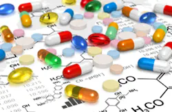 Pharmacy and medical research concept Pharmacy and medical research concept