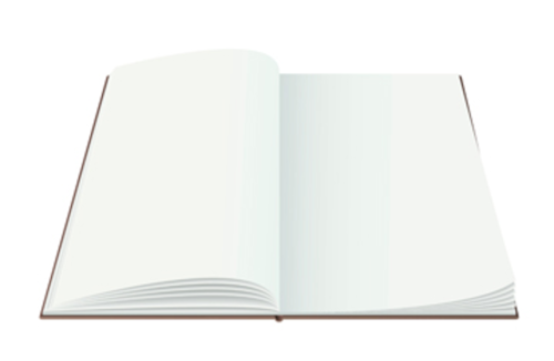 blank book
