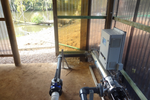 The UV system in situ. Images courtesy of UV-Guard