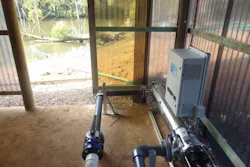 The UV system in situ. Images courtesy of UV-Guard The UV system in situ. Images courtesy of UV-Guard