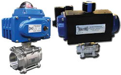 Valtorc Actuated 3 Pc Ss Ball Valves8 Valtorc Actuated 3 Pc Ss Ball Valves8