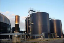 Veolia Biobed EGSB plant. Photo courtesy of Veolia Veolia Biobed EGSB plant. Photo courtesy of Veolia