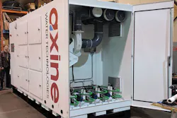 Axine commercial system prior to installation. All images courtesy of Axine Water Technologies Axine commercial system prior to installation. All images courtesy of Axine Water Technologies