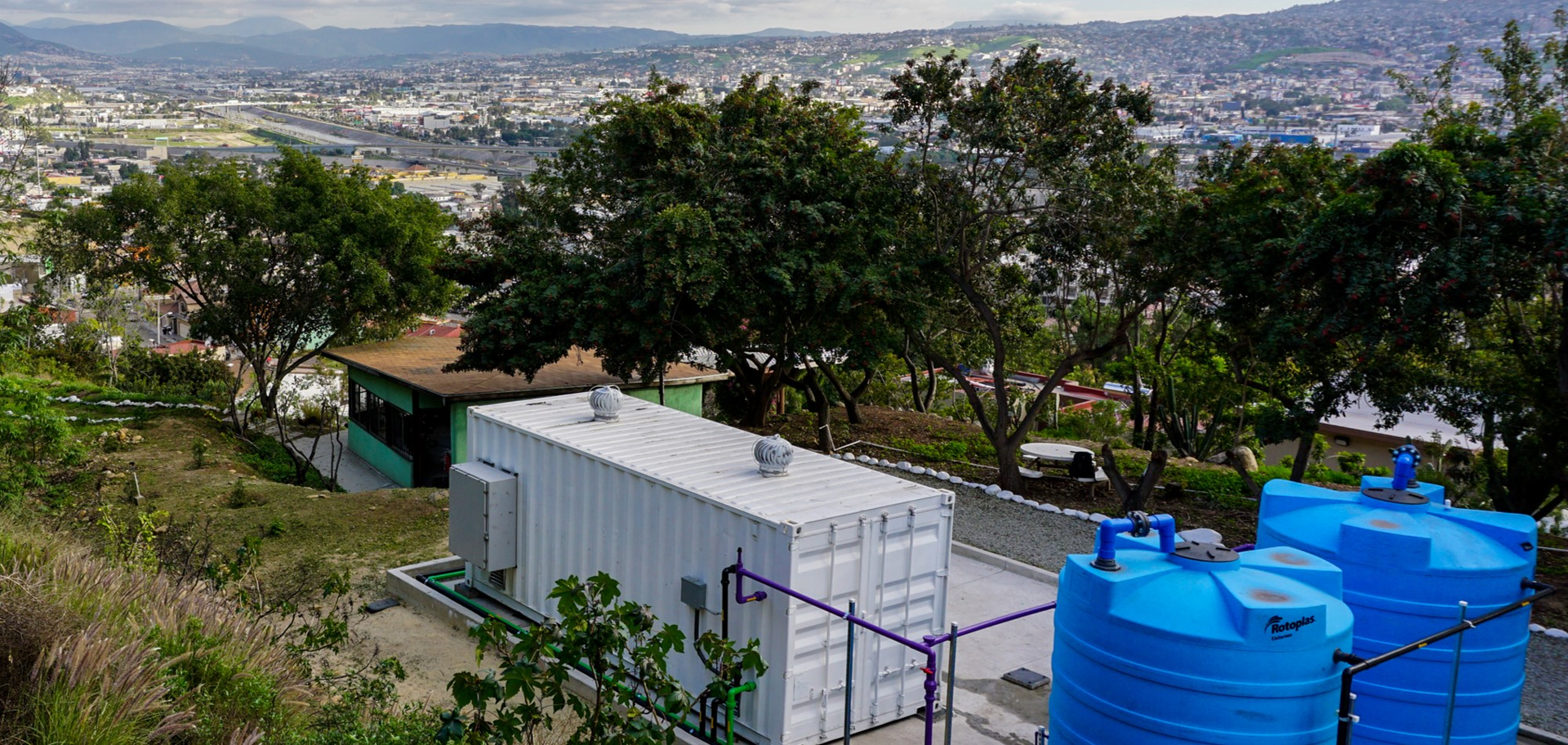 Joshua Tree Brewery and Aquacycl installed a pilot system to demonstrate removal rates to the county and local water agencies.