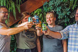 MadTree staff members cheer to another day in the books. MadTree staff members cheer to another day in the books.