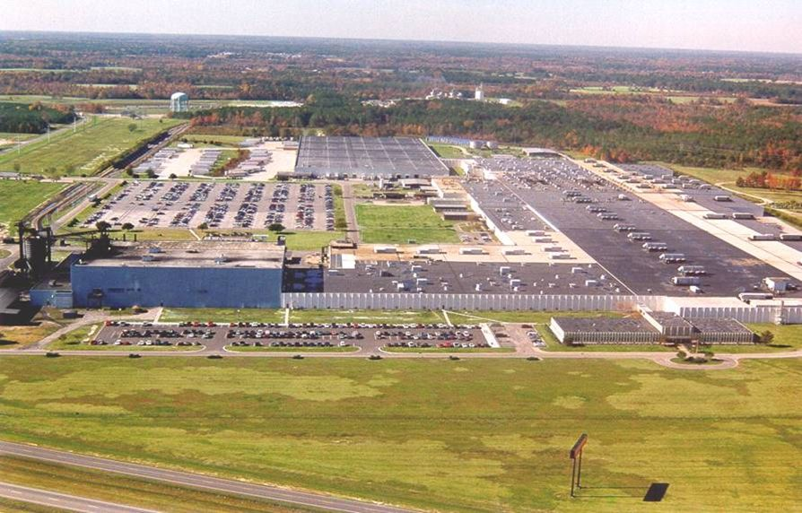 Bridgestone tire manufacturing plan in Wilson, North Carolina