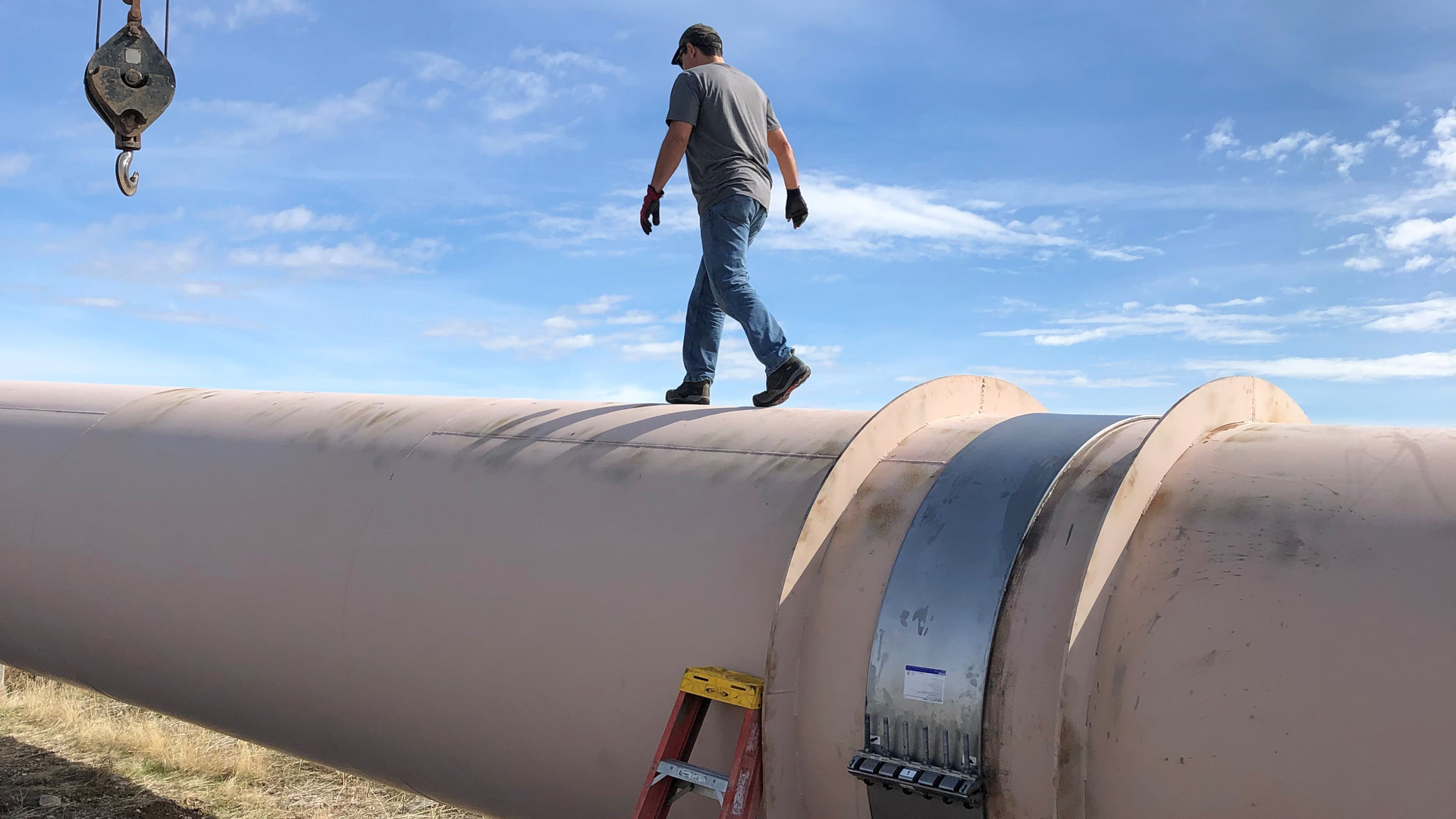 A&B Irrigation plans to save tens of thousands of dollars in labor costs and equipment rentals that would otherwise be needed to complete the project.