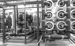 Large scale commercial reverse osmosis system for a Food Production Company. Large scale commercial reverse osmosis system for a Food Production Company.