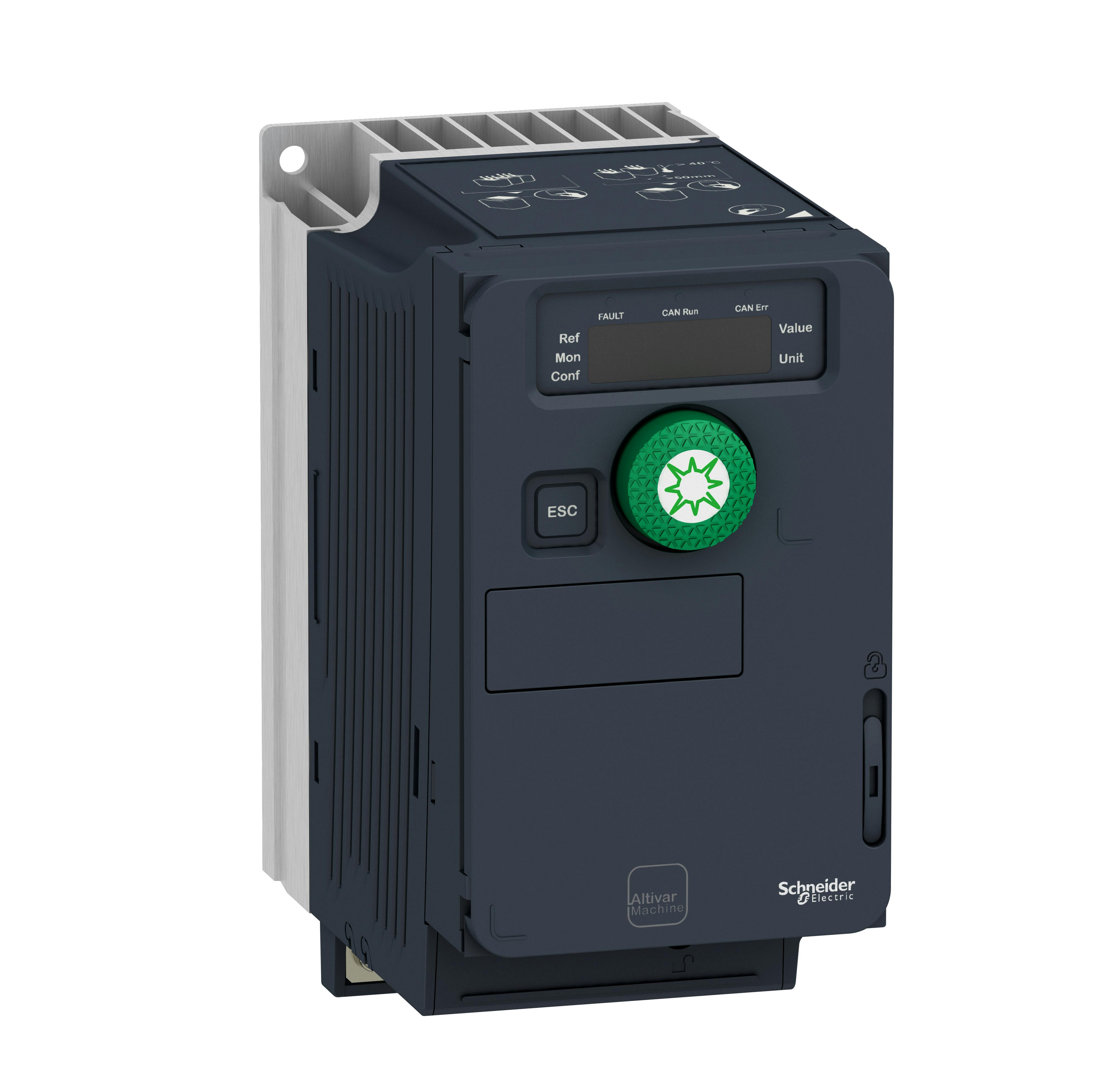 The Altivar Solar is specifically designed for solar-powered pumps and other remote applications such as irrigation.