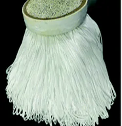 Cutaway illustration of hollow fiber membranes. Cutaway illustration of hollow fiber membranes.