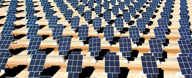 Giant Photovoltaic Array