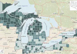 U M And Headwaters Economics Launch Interactive Map To Support Climate Change Adaptation Planning In Great Lakes Region Lead 20130813 U M And Headwaters Economics Launch Interactive Map To Support Climate Change Adaptation Planning In Great Lakes Region Lead 20130813