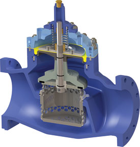 Weftec Singer Valve Image 2 Anti Cavitation Trim