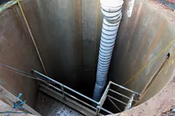 Whiteladies View Down The Shaft Whiteladies View Down The Shaft