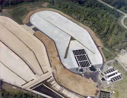 McAlpine Creek Wastewater Treatment Plant. Photo: State Utiility Contractors. McAlpine Creek Wastewater Treatment Plant. Photo: State Utiility Contractors.