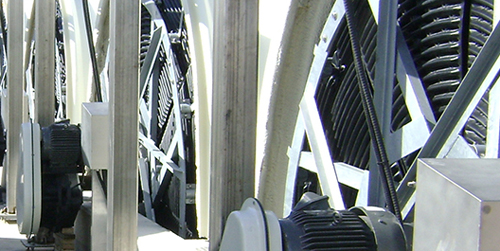 Evoqua's Rotating Biological Contactors. Photo: Evoqua.