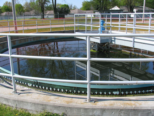 Photo: Monticello Wastewater Treatment Plant.