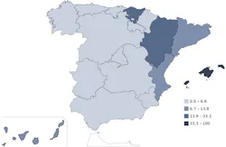 Lo2x Spain Map Lo2x Spain Map