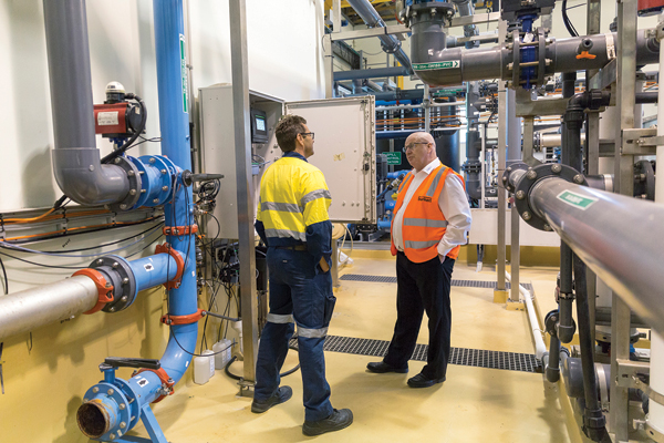 B&uuml;rkert provided on-site support throughout the installation process.