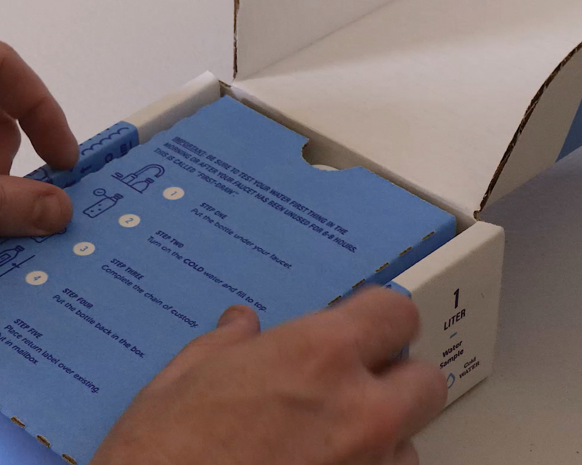 Convenient sampling kit automates manual-driven collection process.