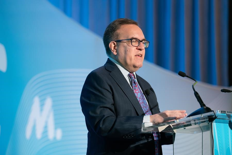 Administrator Wheeler addresses CMA audience.