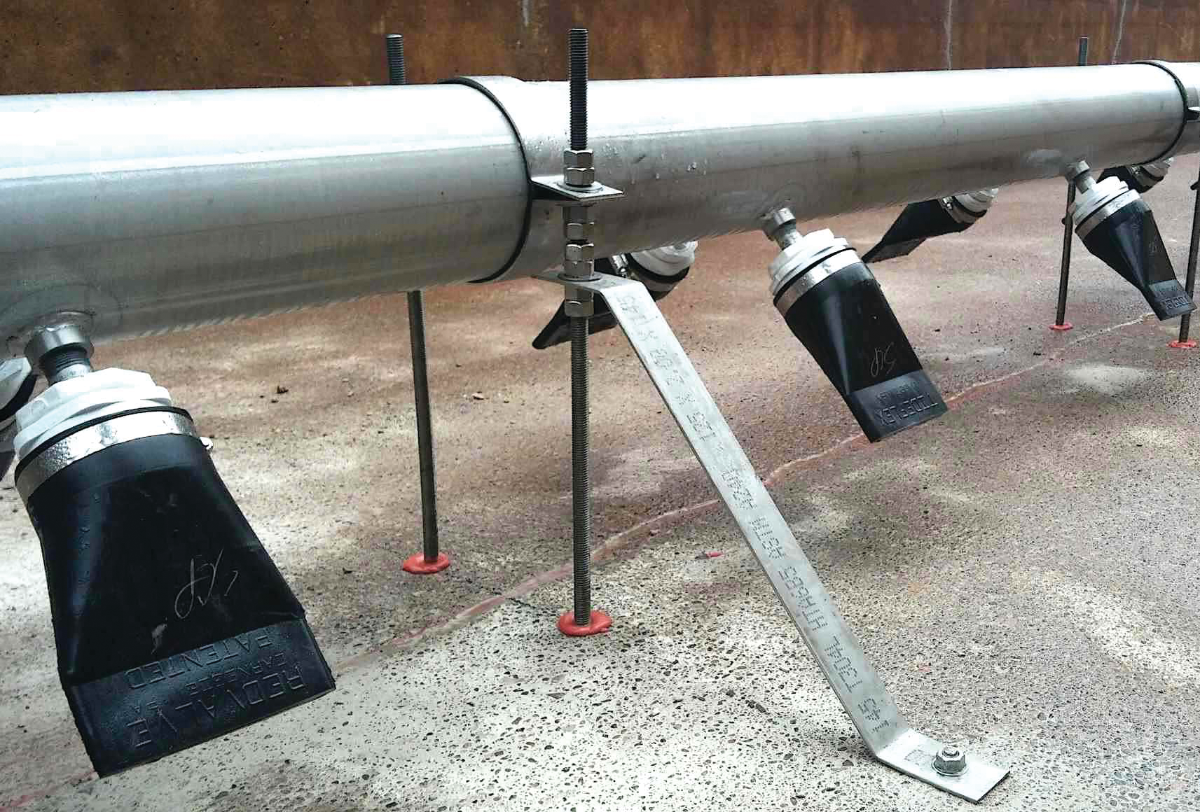 The Tideflex&circledR; Aeration and Mixing System&rsquo;s non-clogging, no-fouling design provided built-in backflow prevention and even airflow distribution control throughout the tanks.