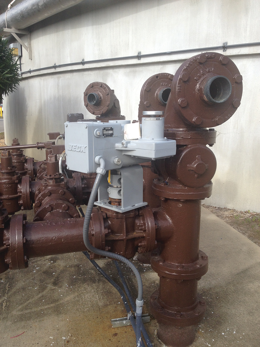 A wastewater treatment plant in Florida uses Beck Actuators on waste activated sludge (WAS) valves in both modulating and open/close service, as well as other areas throughout its treatment process.