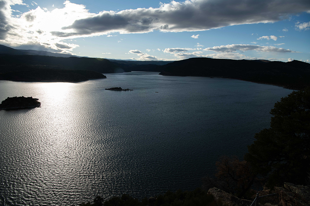 Flaming Gorge Reservoir in Utah.