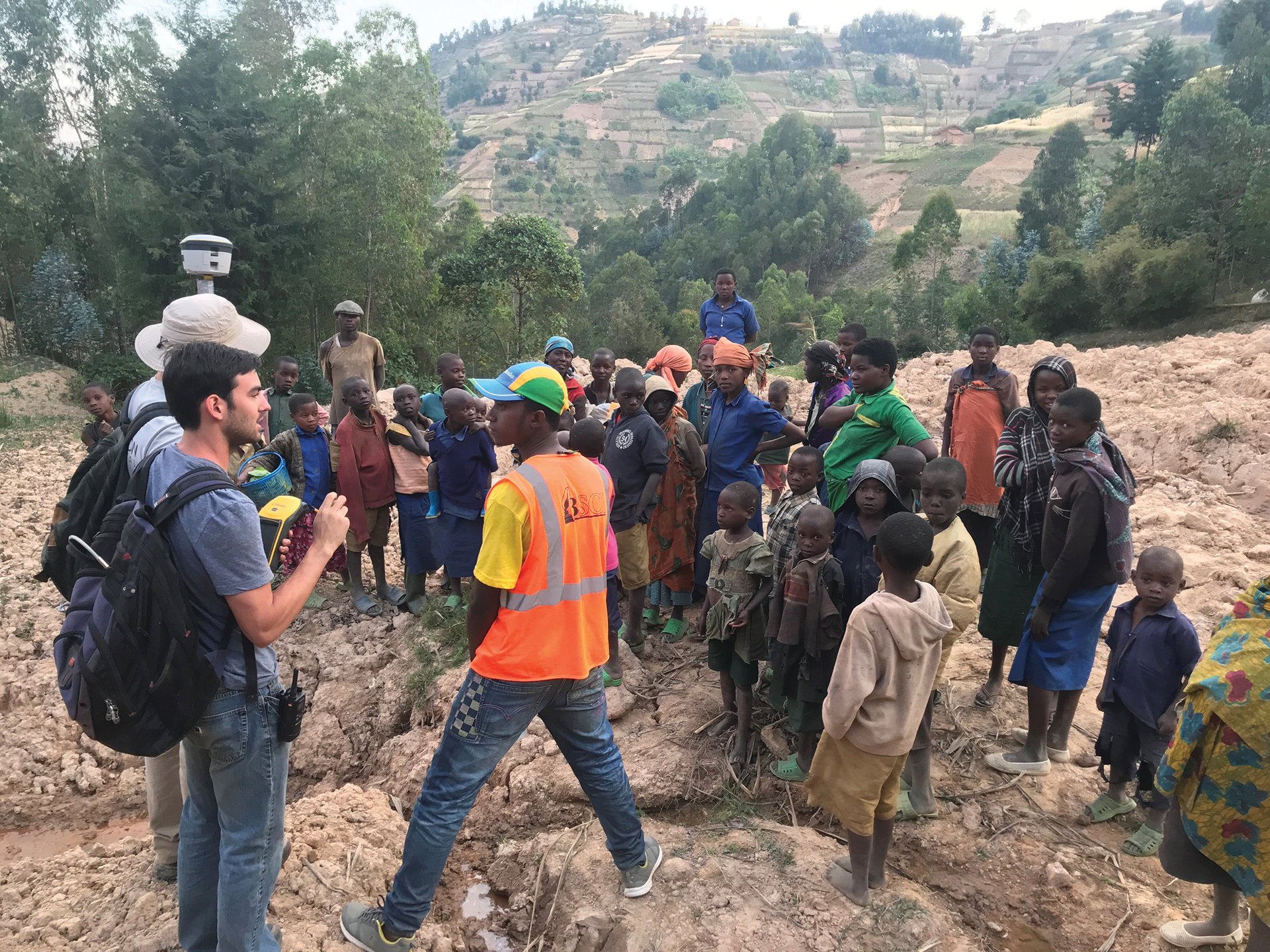 Engineers Without Borders is working in Rwanda to install water distribution systems in underdeveloped communities.