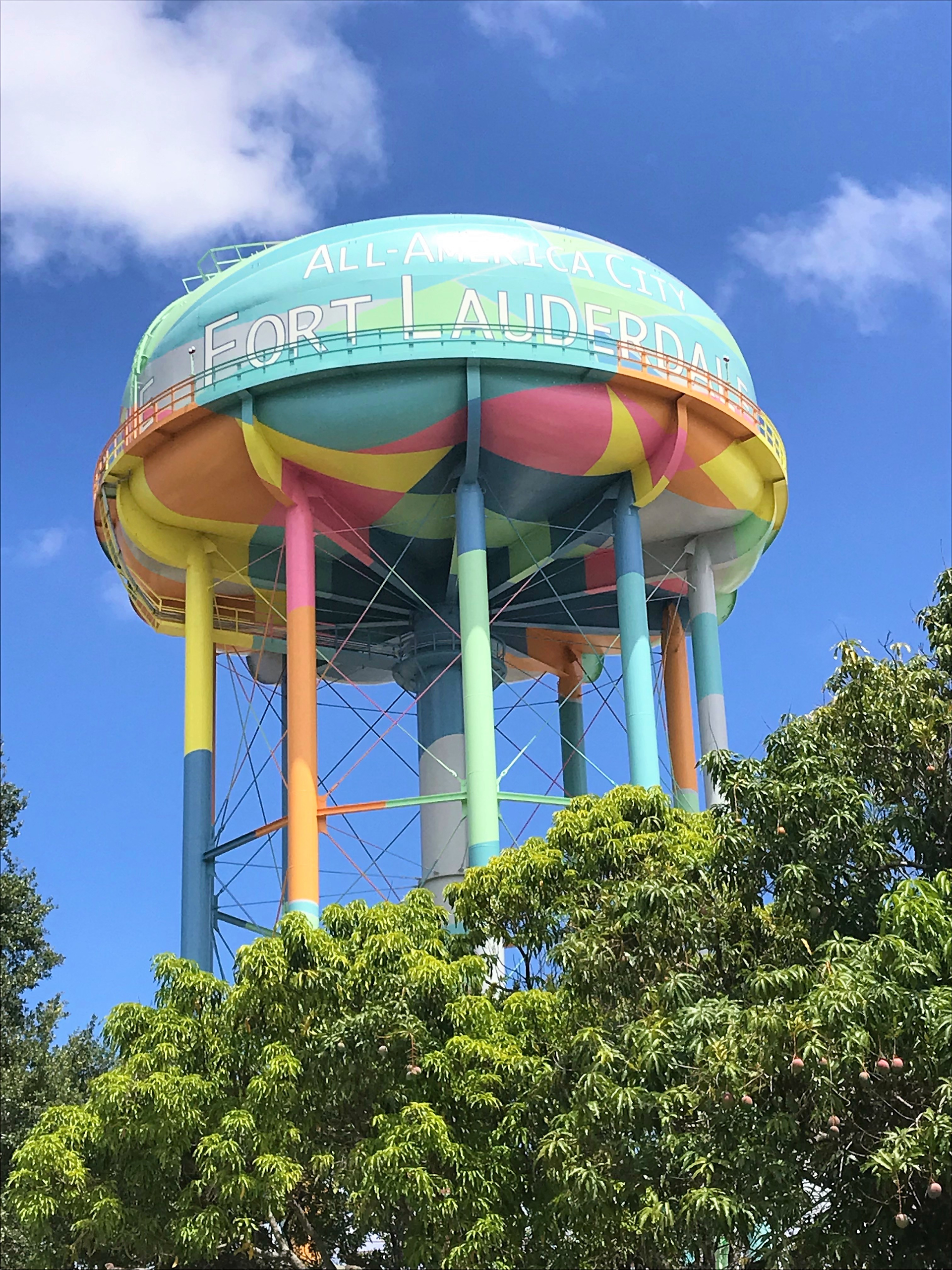 This year&rsquo;s winning project was the intricate, colorful restoration of an elevated water tank serving Fort Lauderdale, Fla.