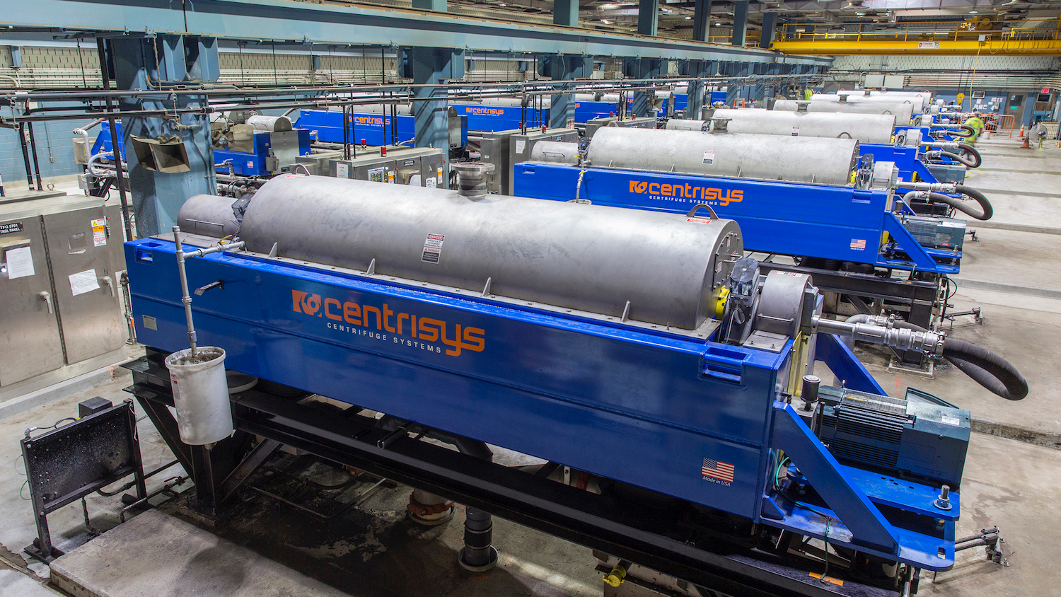 The Wards Island Wastewater Treatment Plant is the second largest of the 14 wastewater treatment facilities in New York City, serving nearly 1 million people.