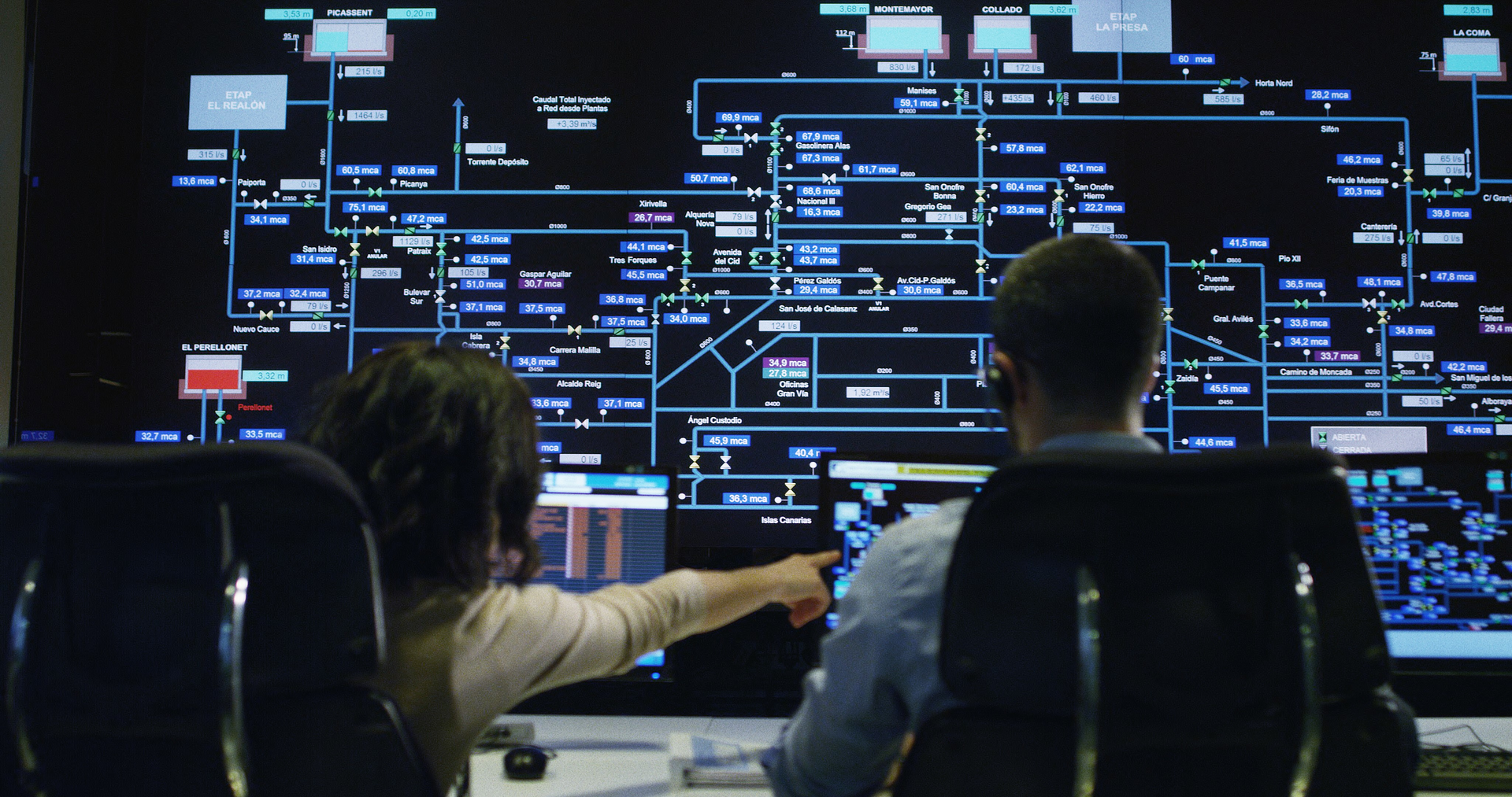 Global Omnium&rsquo;s operating center in Valencia uses digital twin technology.